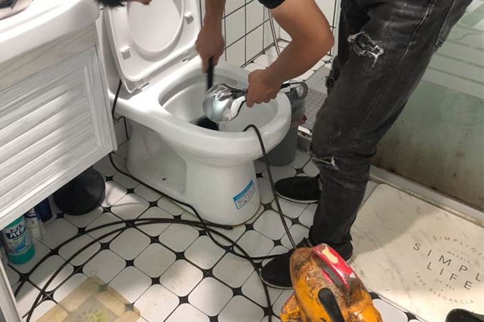 莱山疏通下水道